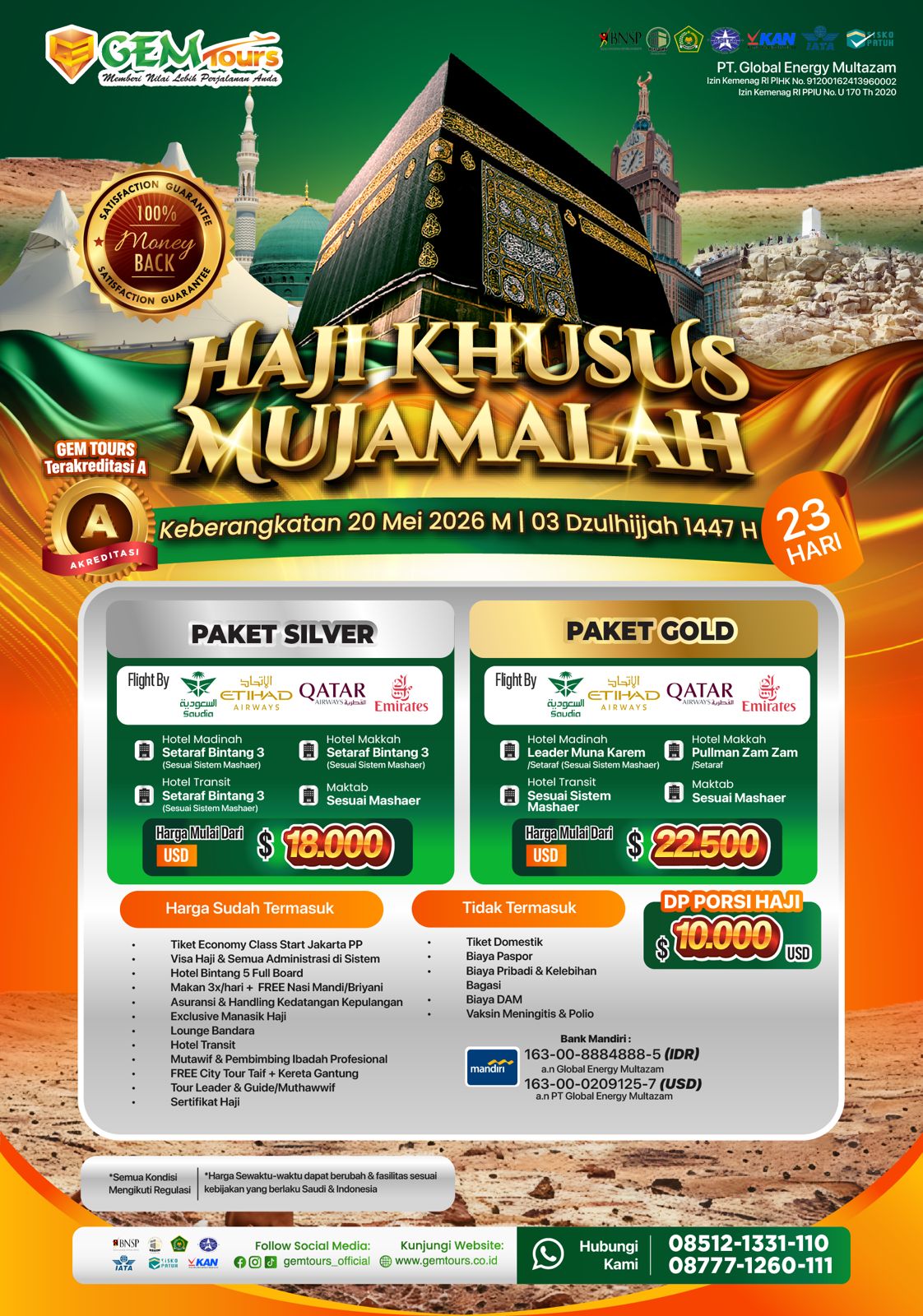 HAJI KHUSUS MUJAMALAH 2026