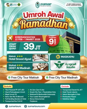 UMROH AWAL RAMADHAN 