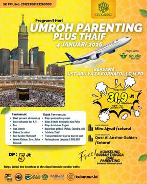 UMROH PARENTING PLUS THAIF 4 JANUARI 2026