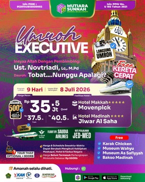 UMROH EXECUTIVE 8 JULI 2026