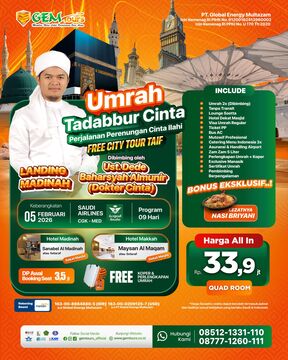 05 FEBRUARI 2026 "UMRAH TADABBUR CINTA"