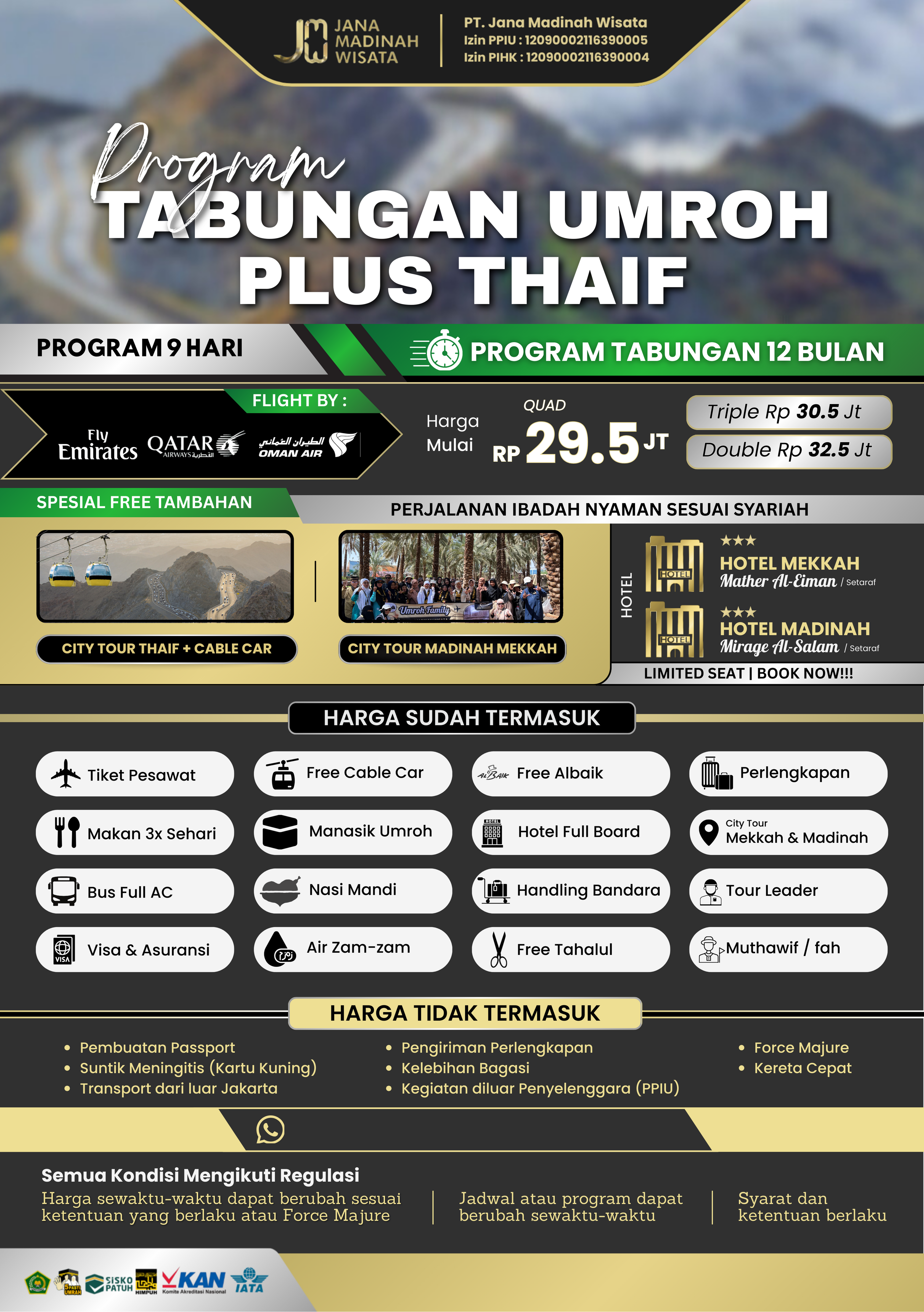 PROGRAM TABUNGAN UMROH PLUS THAIF