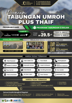 PROGRAM TABUNGAN UMROH PLUS THAIF