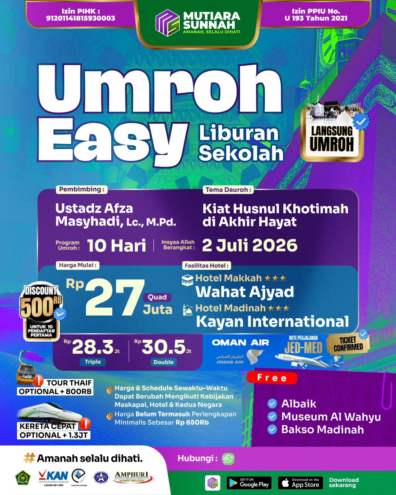 UMROH EASY 02 JULI 2026
