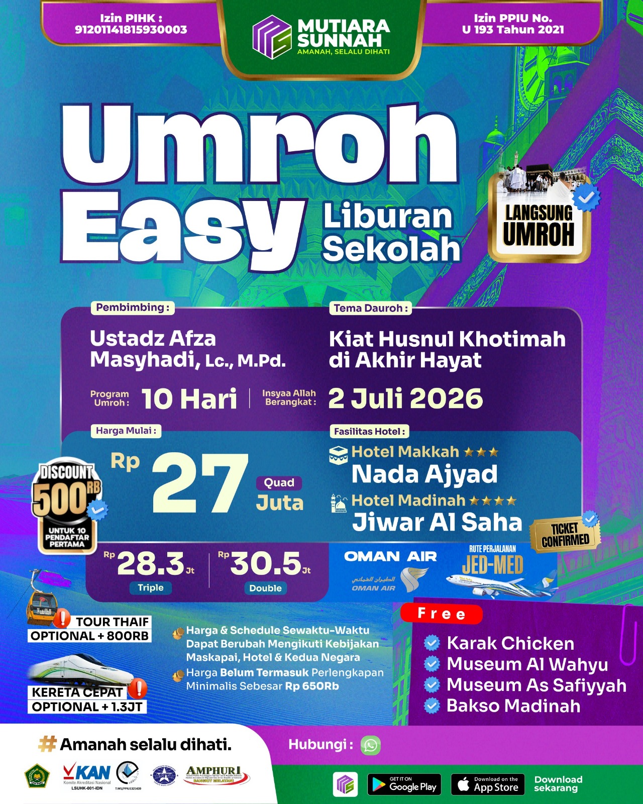 UMROH EASY 02 JULI 2026