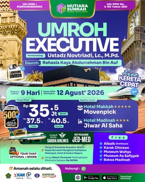 UMROH EXECUTIVE 12 AGUSTUS 2026