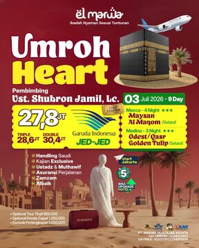 UMROH HEART 03 JULI 2026
