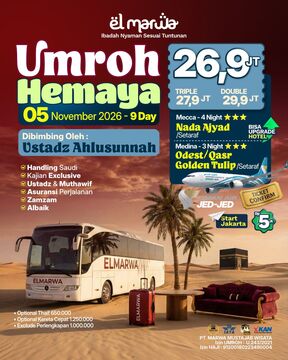 UMROH HEMAYA 05 NOVEMBER  2026