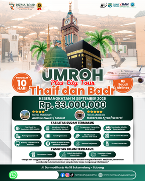 Umroh Plus Badr 14 September 2026