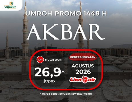 UMROH AKBAR PLUS THAIF AGUSTUS 2026