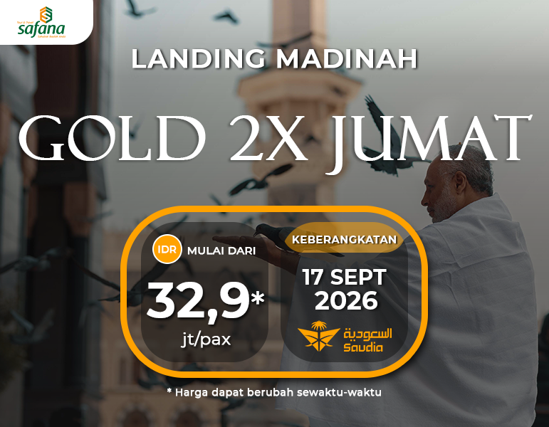 UMROH GOLD 2x JUMAT 17 SEPT 2026