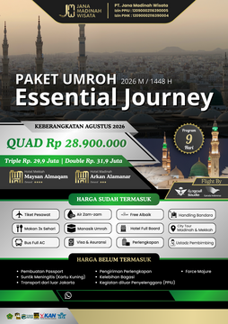 UMROH ESSENTIAL JOURNEY AGUSTUS 2026