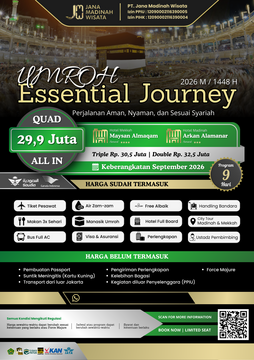 UMROH ESSENTIAL JOURNEY SEPTEMBER 2026