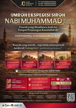 UMROH EKSPEDISI SIROH NABI MUHAMMAD ﷺ | BATCH II 2026 M / 1448 H