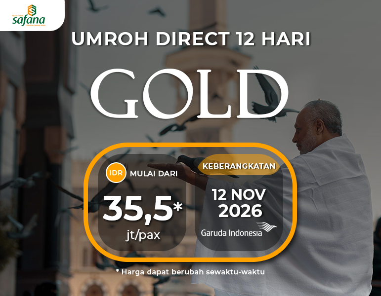 UMROH GOLD 2x JUMAT 12 NOV 2026 