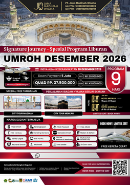 UMROH SIGNATURE JOURNEY DESEMBER 2026