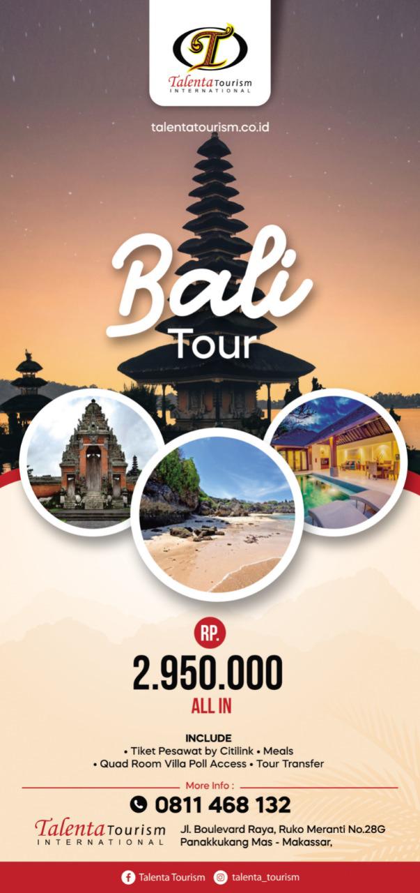 trip 3 hari di bali