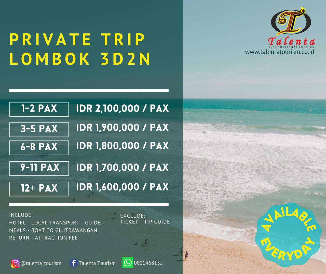 harga tiket travel lombok sumbawa