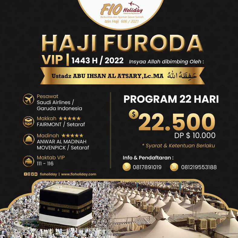 Haji Furoda VIP 2022