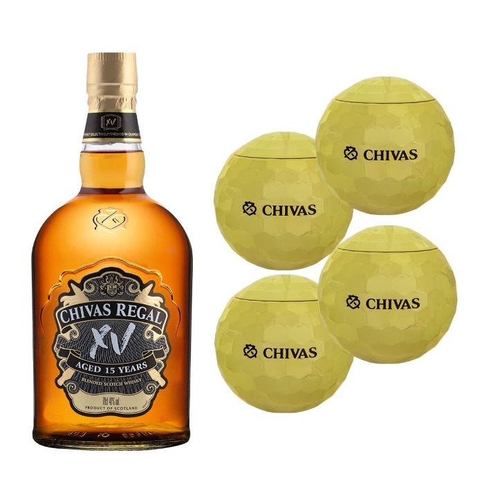 CORAZONES CHIVAS REGAL CON RELIEVE PLATEADO + VASOS CON BORDE