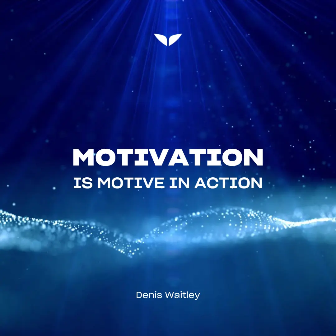 One of Denis Waitley quotes for motivation