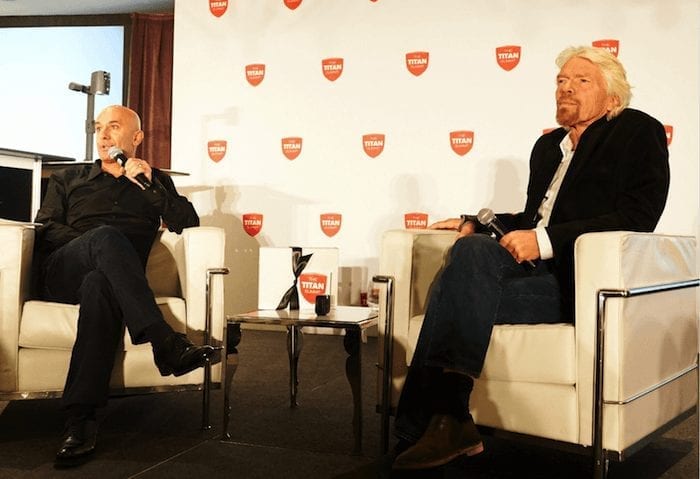 Robin Sharma and Richard Branson