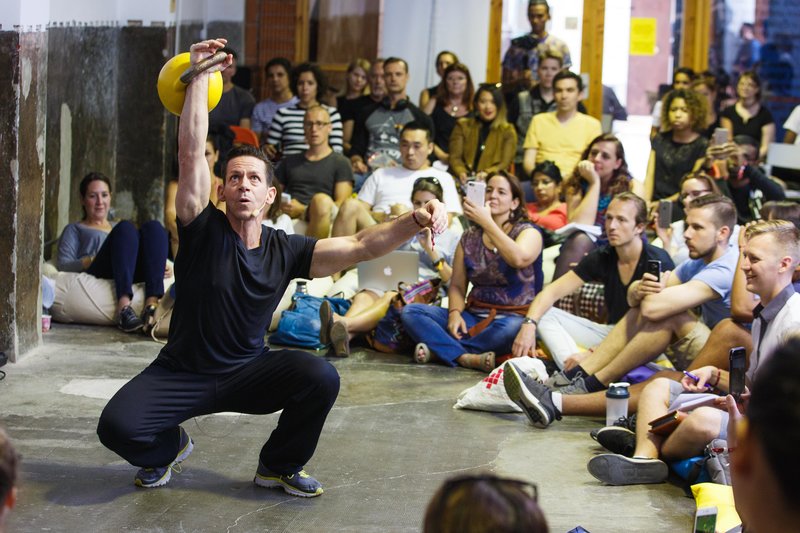 Steve Cotter Kettlebell training