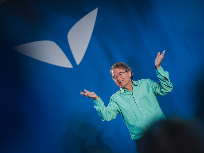 John Gray speaking at Mindvalley's A-Fest