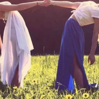 Women enjoying the sun