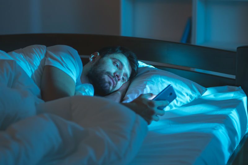 Not getting enough sleep