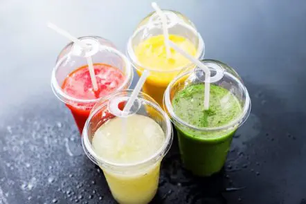 plastic cups