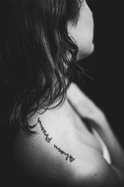 Shoulder tattoo Photo by © Paulius Staniunas