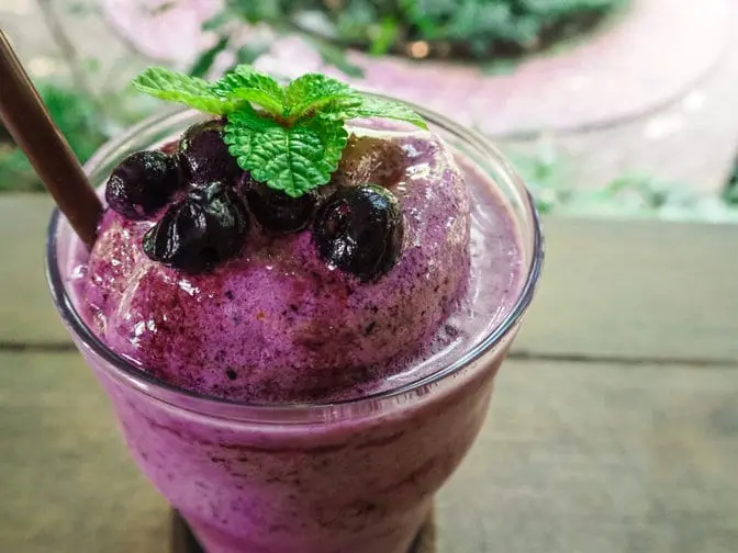 Blueberry Pie Smoothie