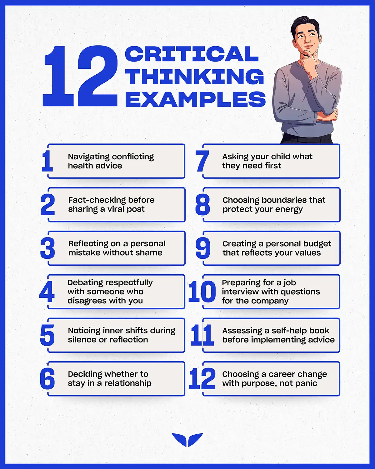Critical thinking examples found in everyday scenarios