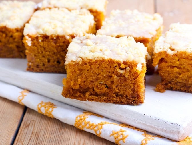 Pumpkin bars