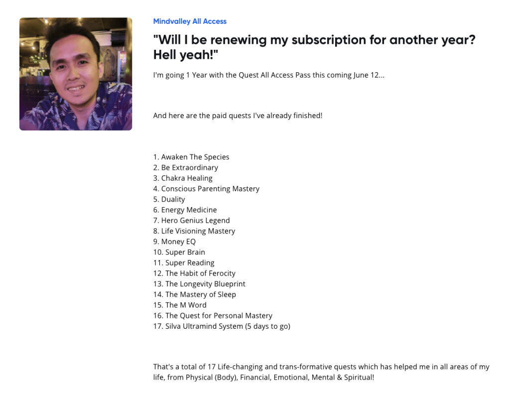 Will I be renewing my subscription for another year? Hell yeah!