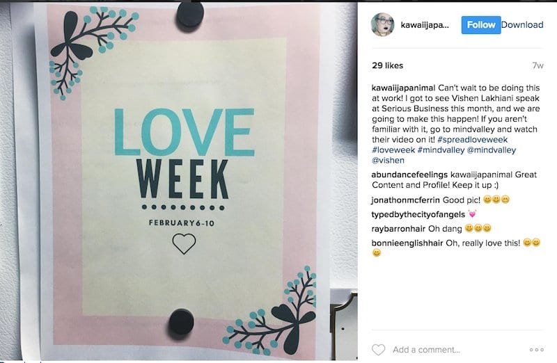 love week photos