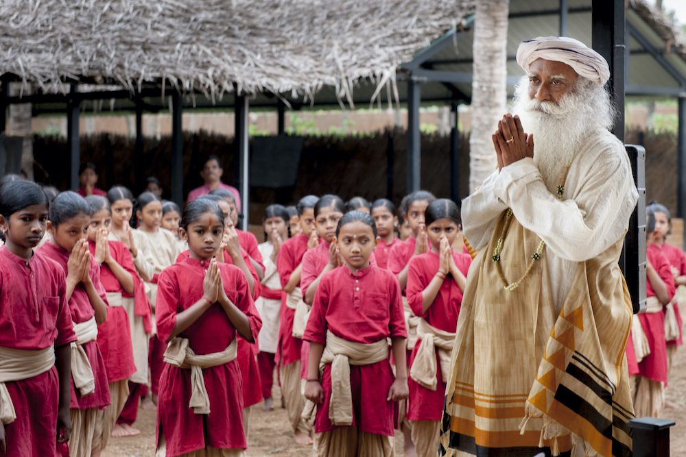 Sadhguru and kids