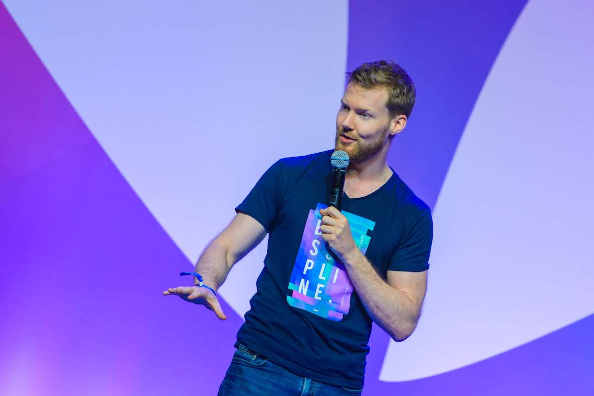 Jason at Mindvalley U 2018 Tallinn