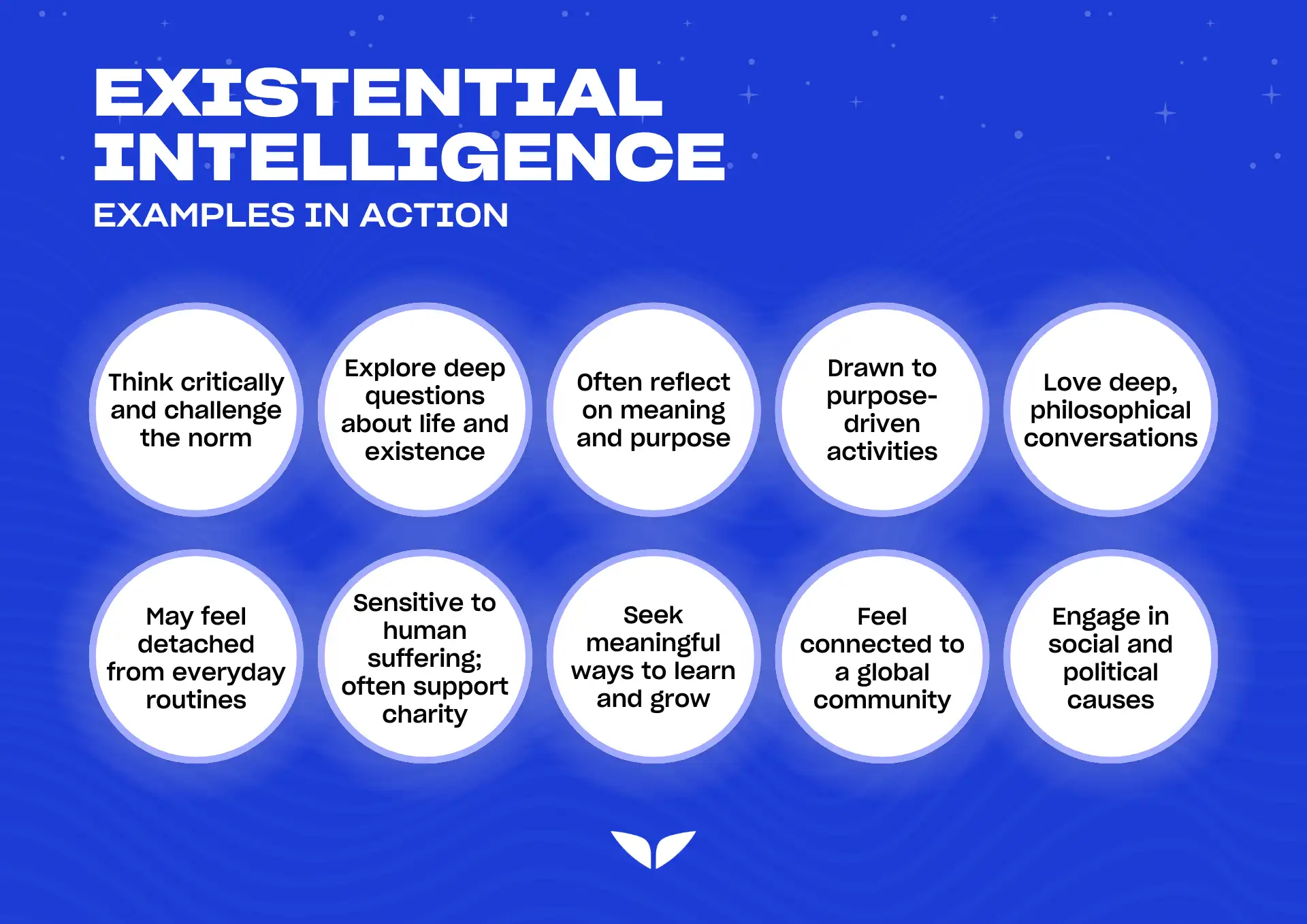 Existential intelligence examples in action