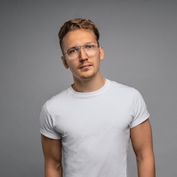 Andri Peetso, co-founder of Conturata-AI and Whomesome