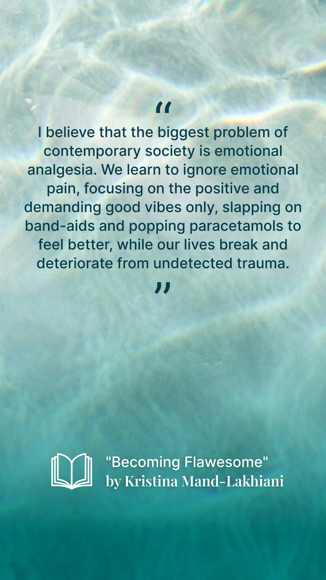 Kristina Mänd-Lakhiani quote about becoming emotionally resilient