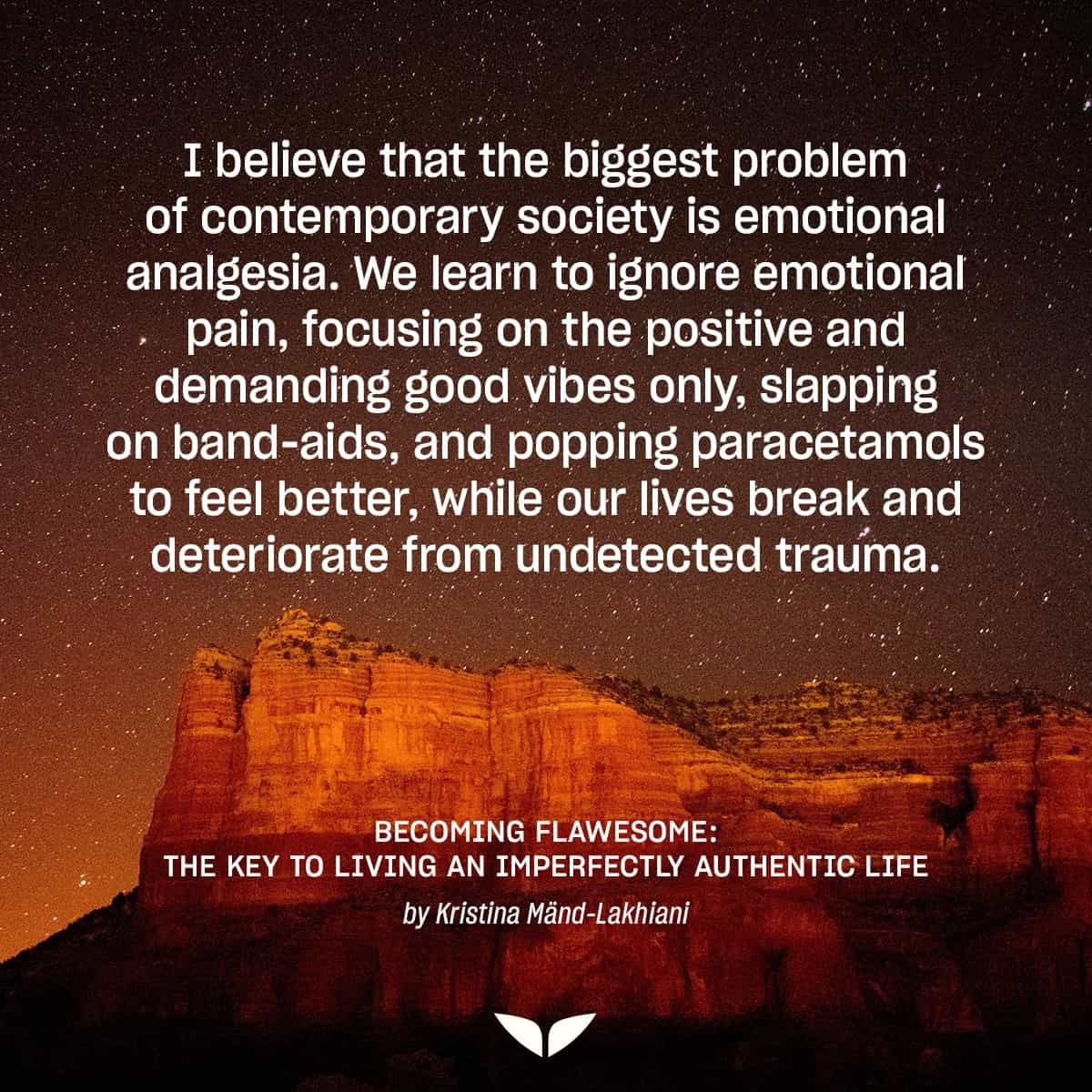 Kristina Mänd-Lakhiani quote about becoming emotionally resilient