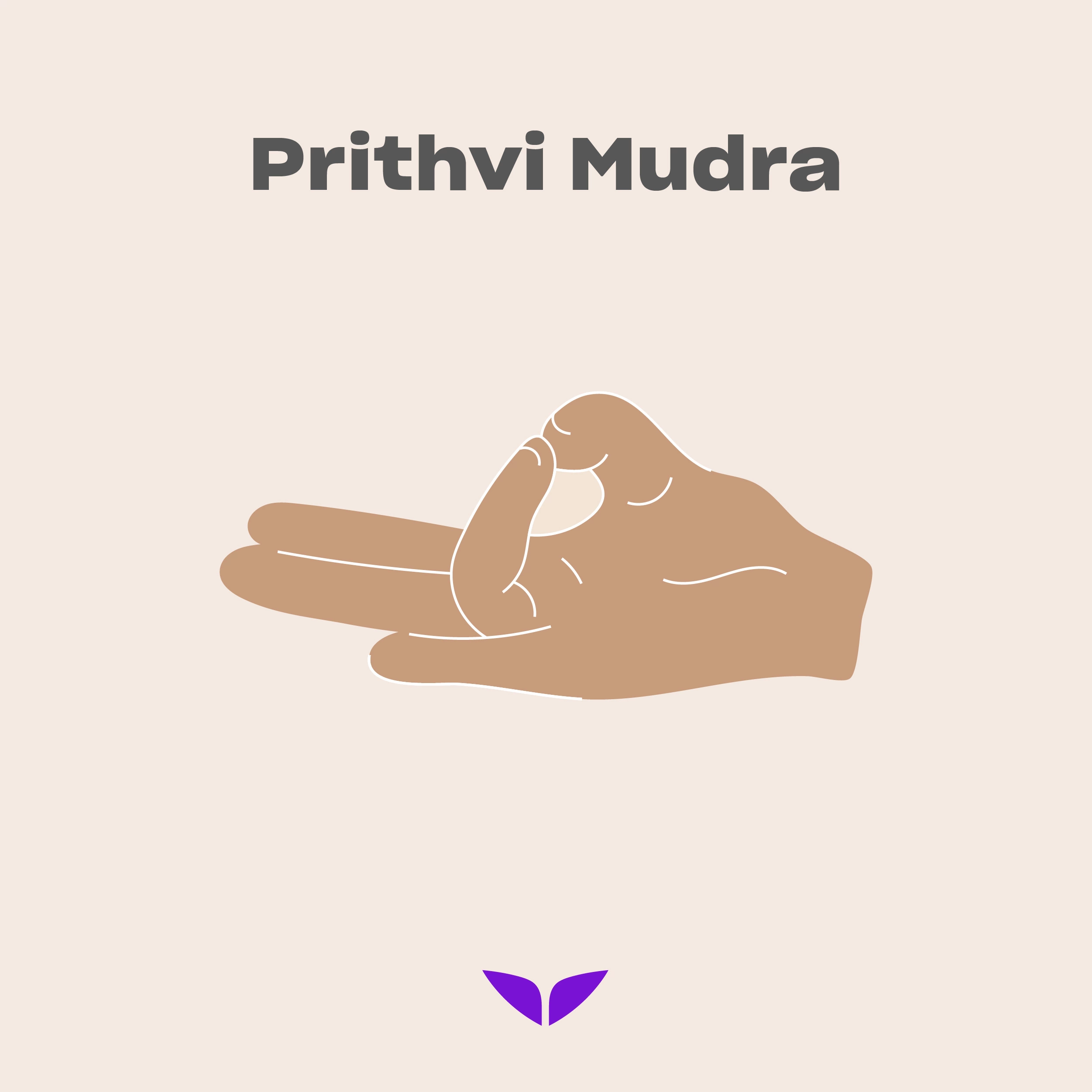 The Prithvi mudra: the seal of earth