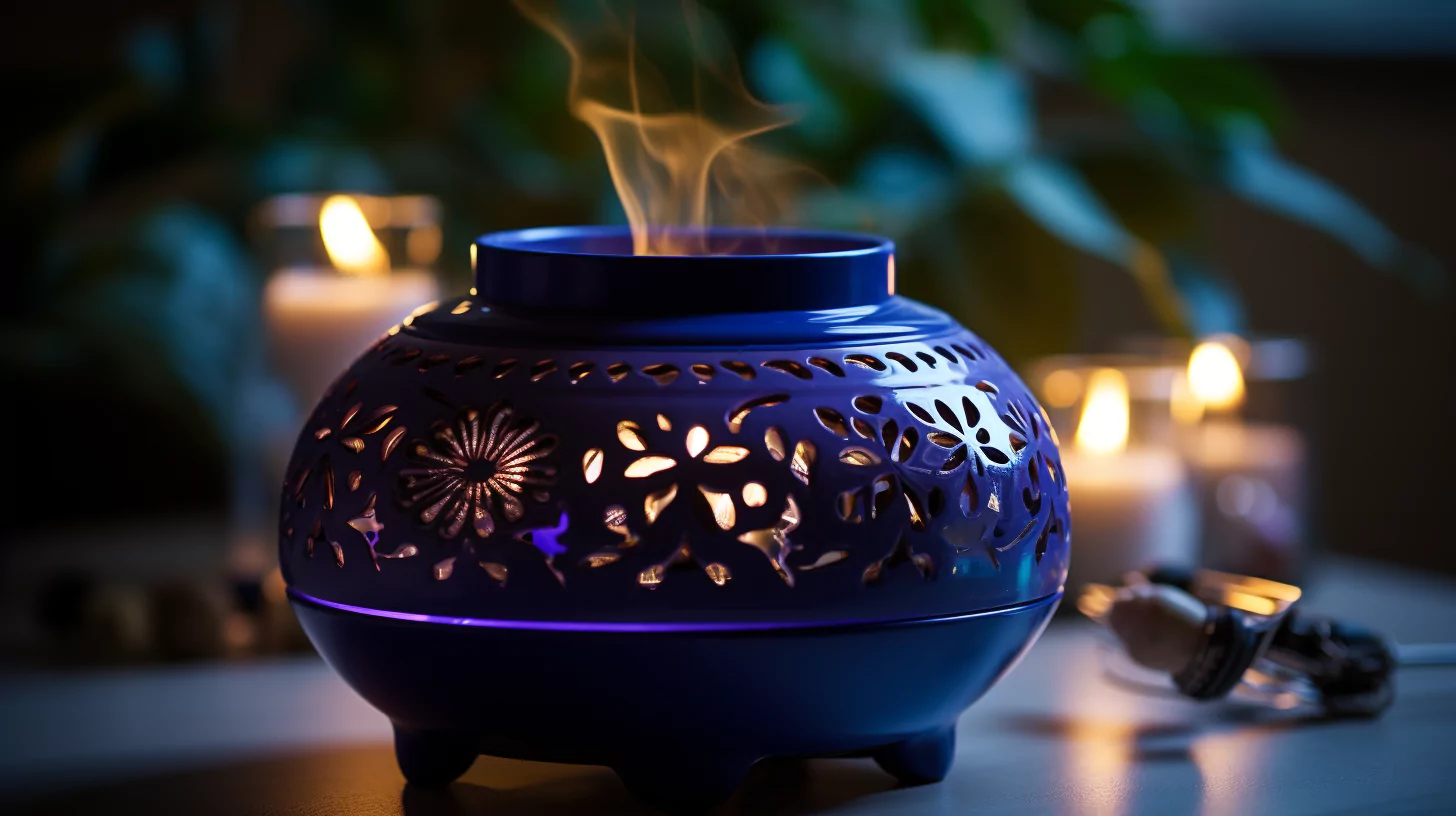 A ceramic aromatherapy burner