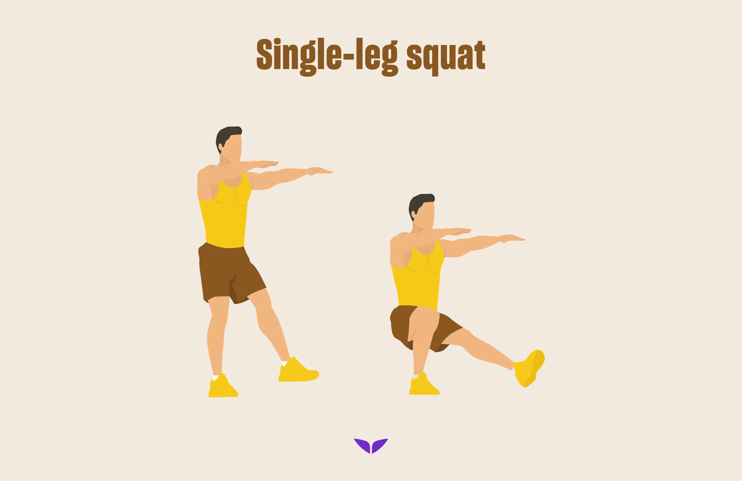 Single-leg squat