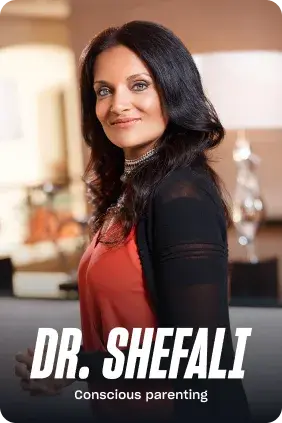 Dr. Shefali Tsabary is the trainer of Mindvalley's "Conscious Parenting Mastery" Quest, a clinical psychologist, and best-selling author.