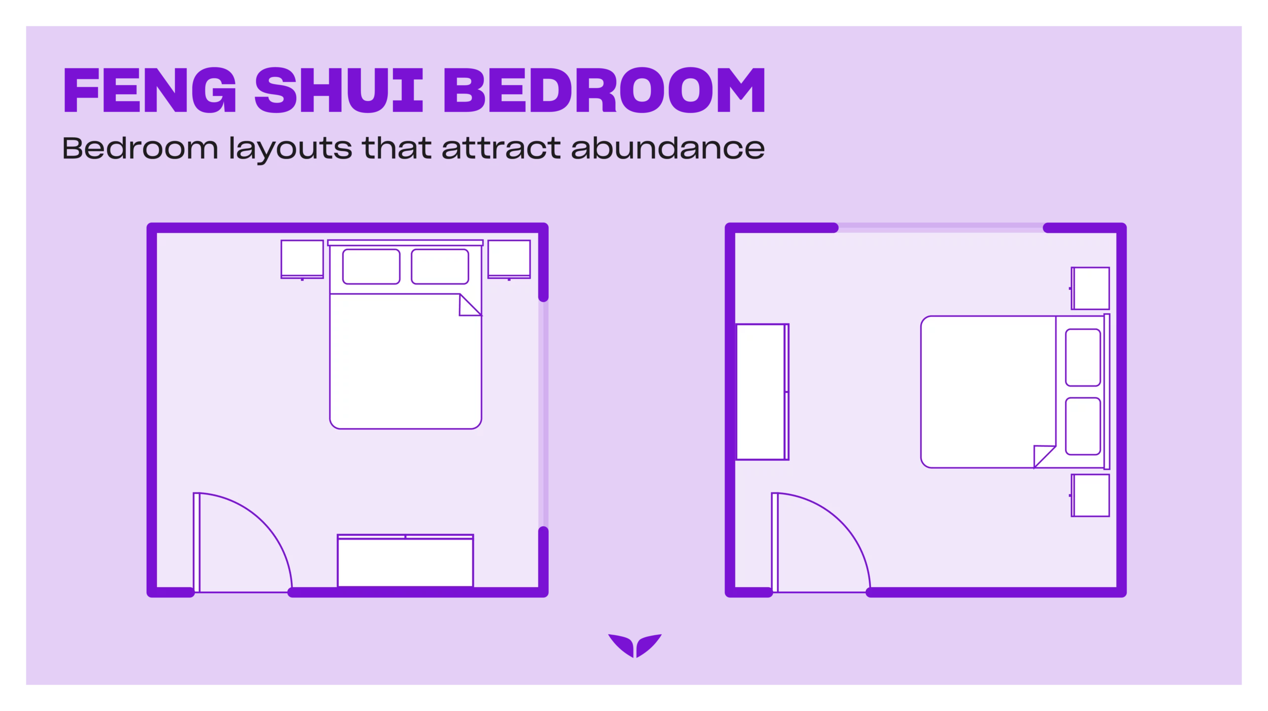 Feng shui bedroom layout