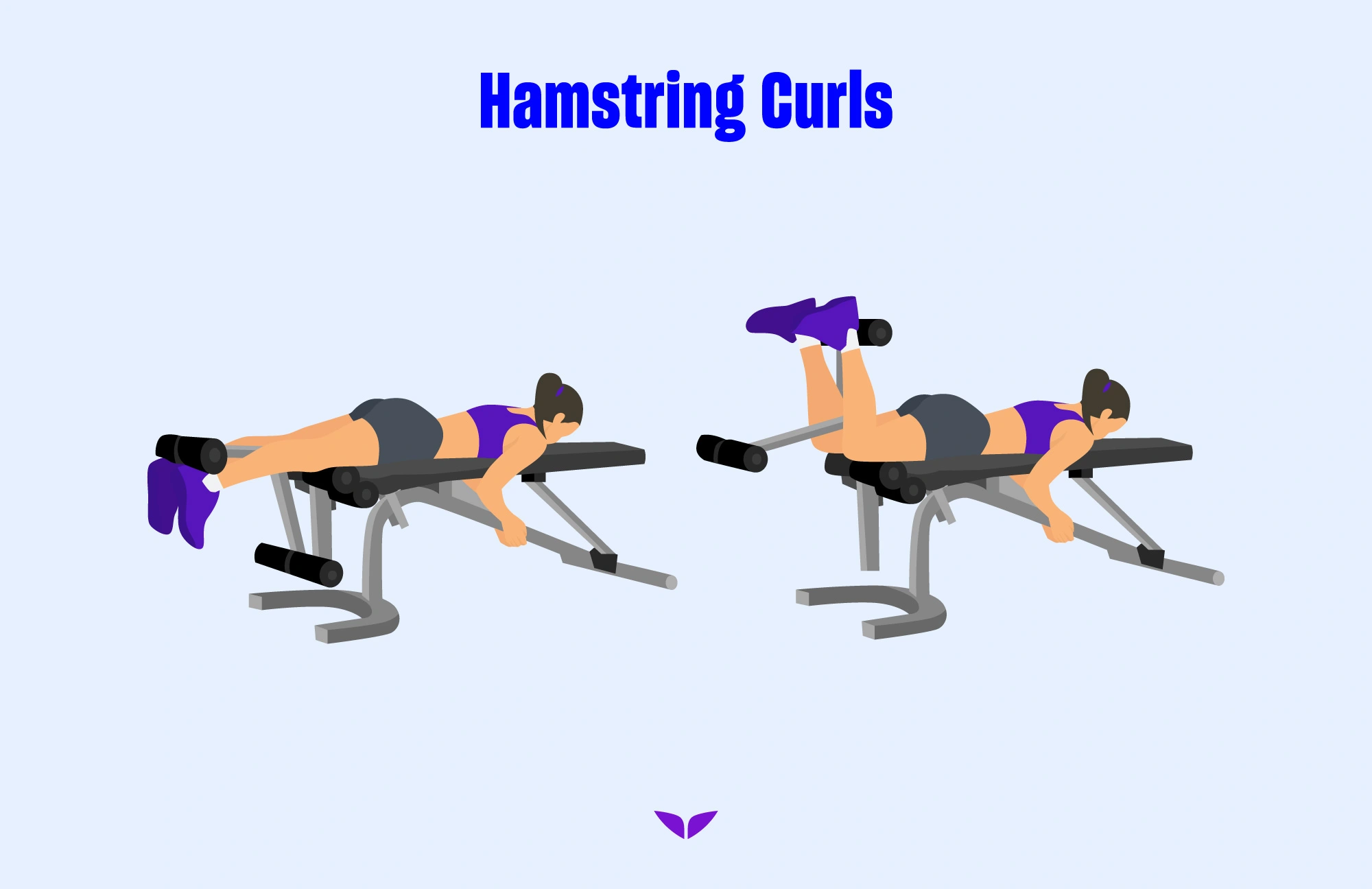 Leg workouts: Hamstring curls