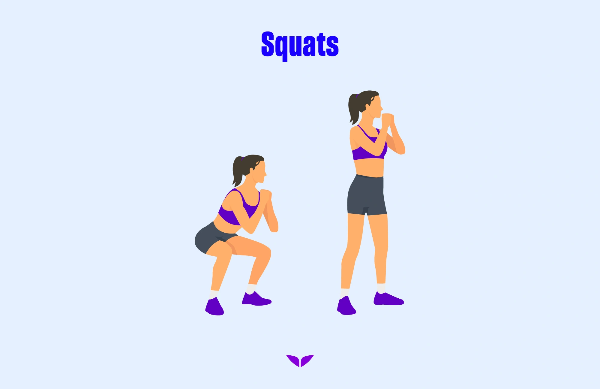 Leg workouts: Squats
